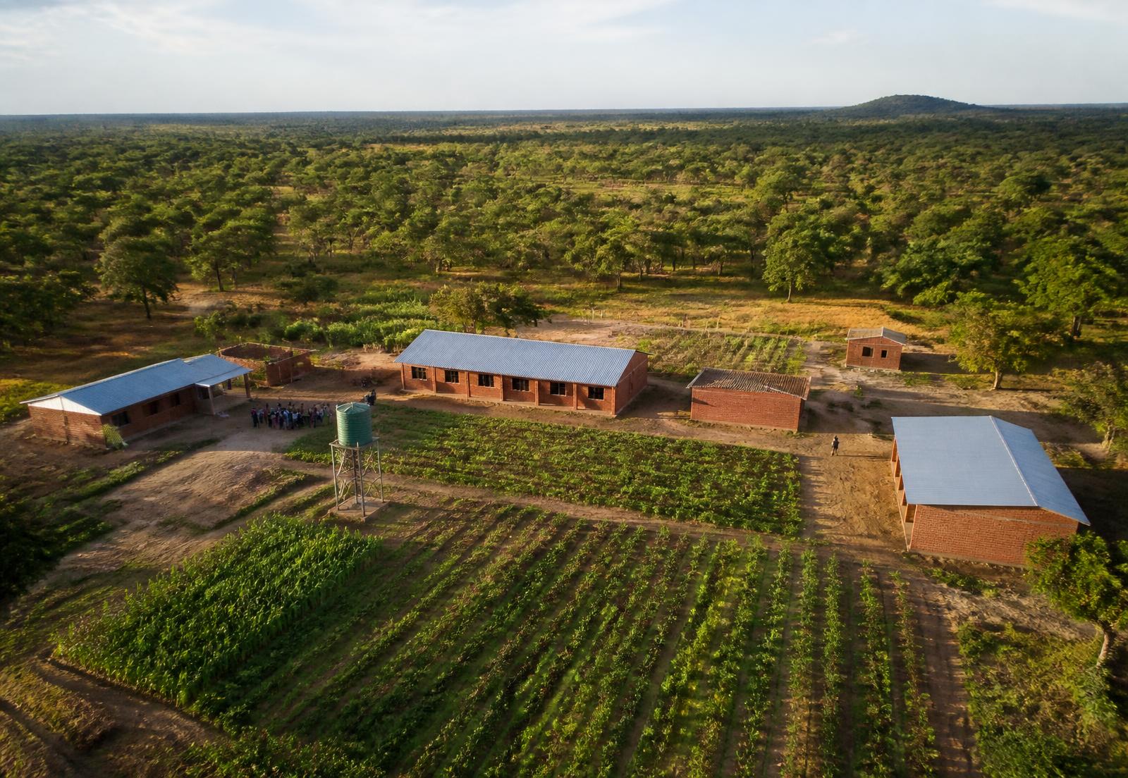 Illustrative view of a rural development campus in Zambia